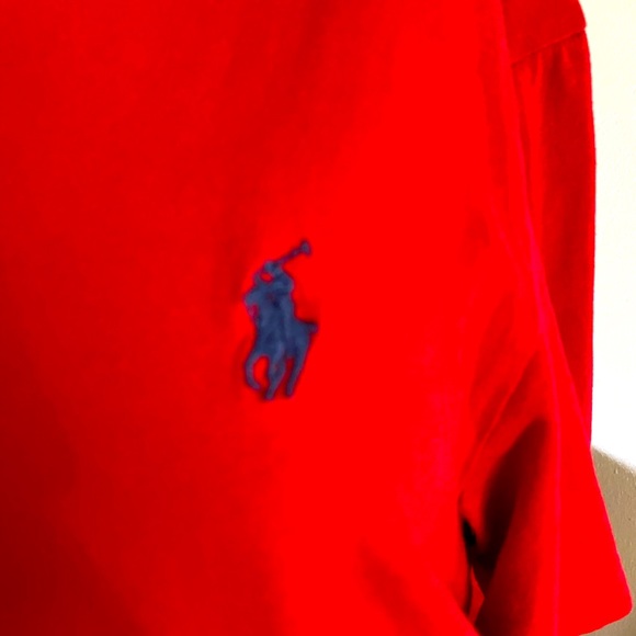 Deep Red Polo by Ralph Lauren. Size L - Picture 4 of 4